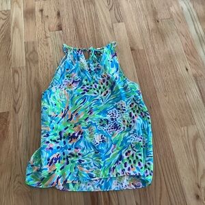 Lilly Pulitzer Colorful Sleeveless Blouse